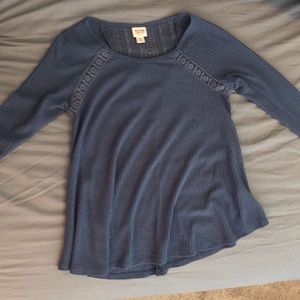 Blue sweater long sleeve